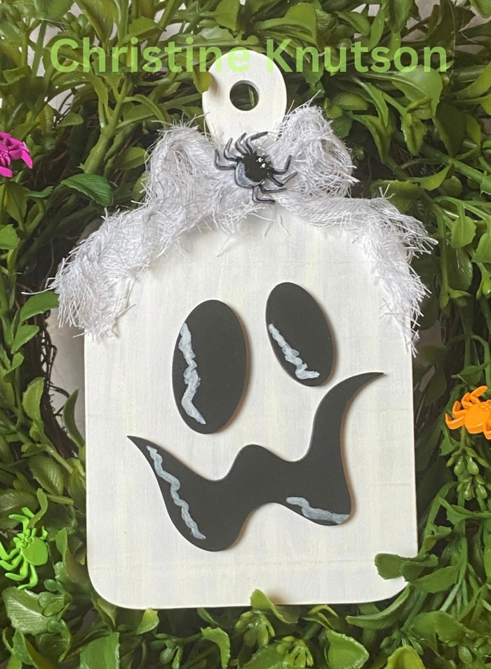 Ghost faces ONLY blank pieces