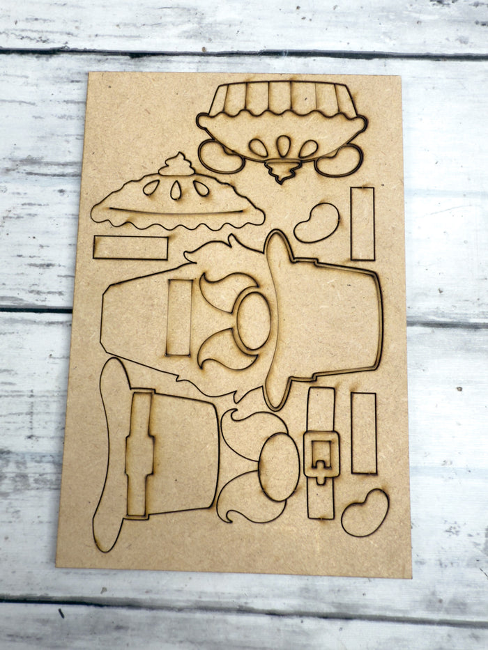 Gnome with Pie Hugger Kit