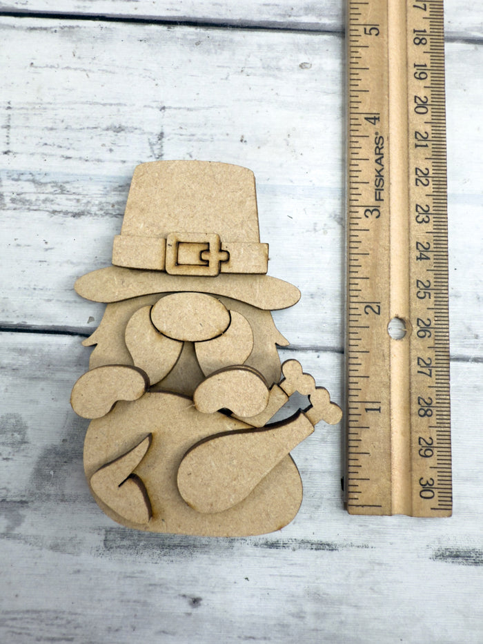 Gnome with Turkey Hugger Kit
