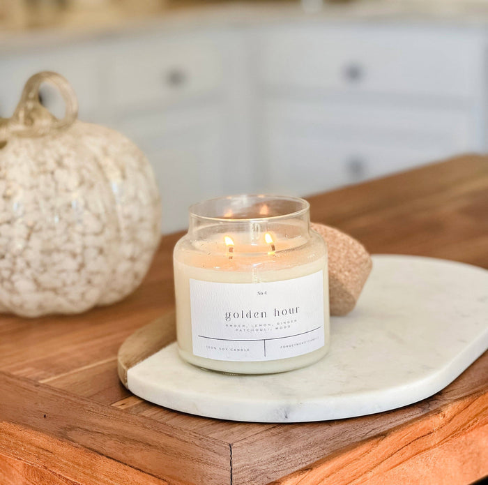 Golden Hour 22oz Glass Candle