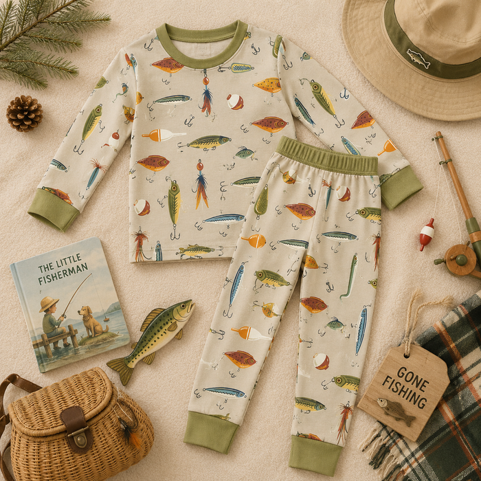 Gone Fishing Bamboo Pajama