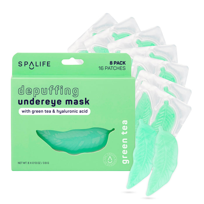 Green Tea Depuffing Hydrogel Eye Patches  | 8 Pack