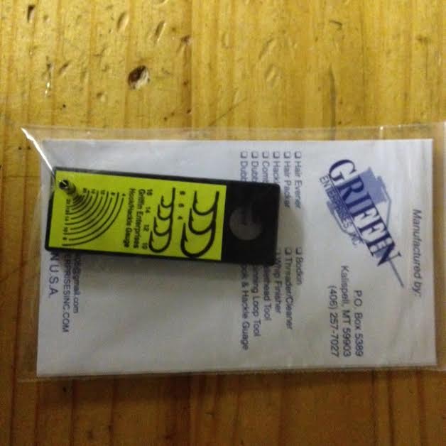 Hackle Gauge and Hook Gauge, Griffin
