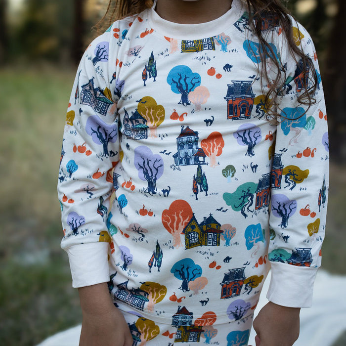 Haunted House Bamboo Pajamas