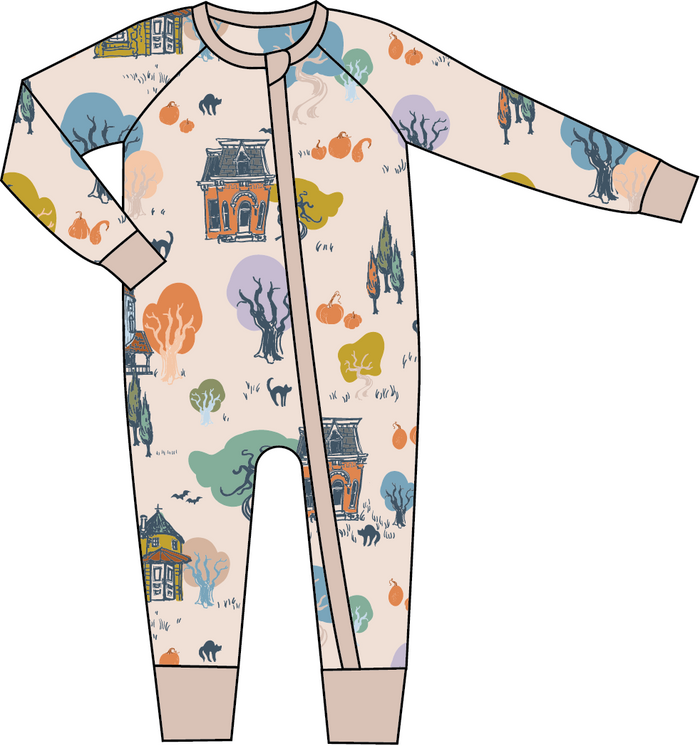 Haunted House Bamboo Pajamas