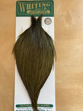 Hebert Miner Dry Fly Rooster Capes Silver Grade