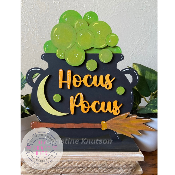 Hocus Pocus Halloween Cauldron DIY Kit
