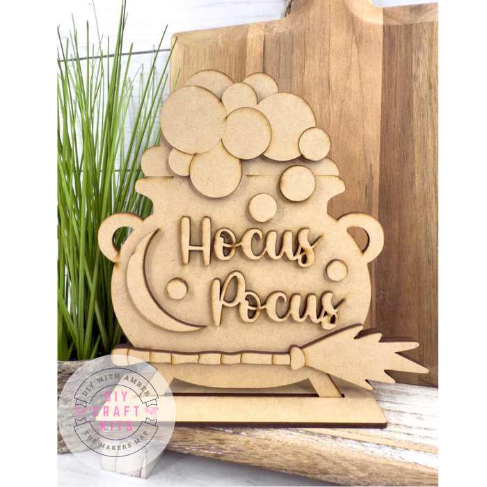 Hocus Pocus Halloween Cauldron DIY Kit