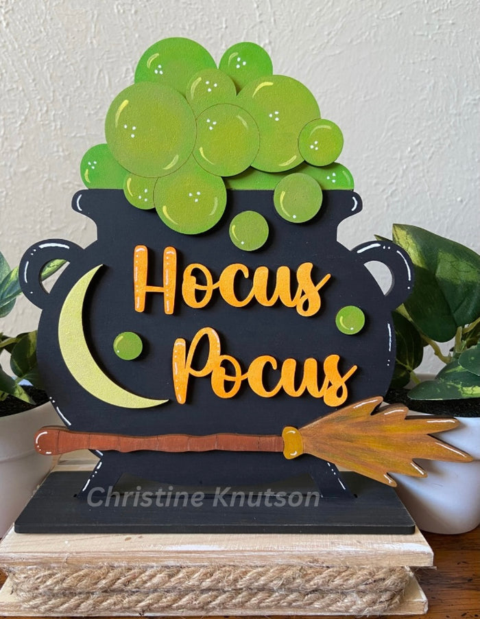 Hocus Pocus Halloween Cauldron DIY Kit