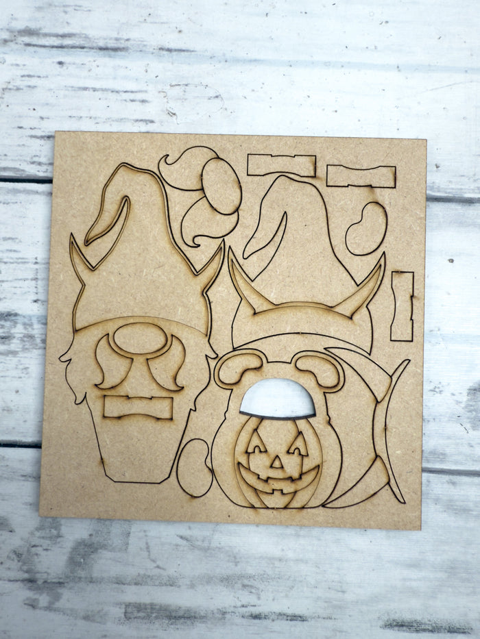 Horns Gnome with Candy Bucket Hugger Kit