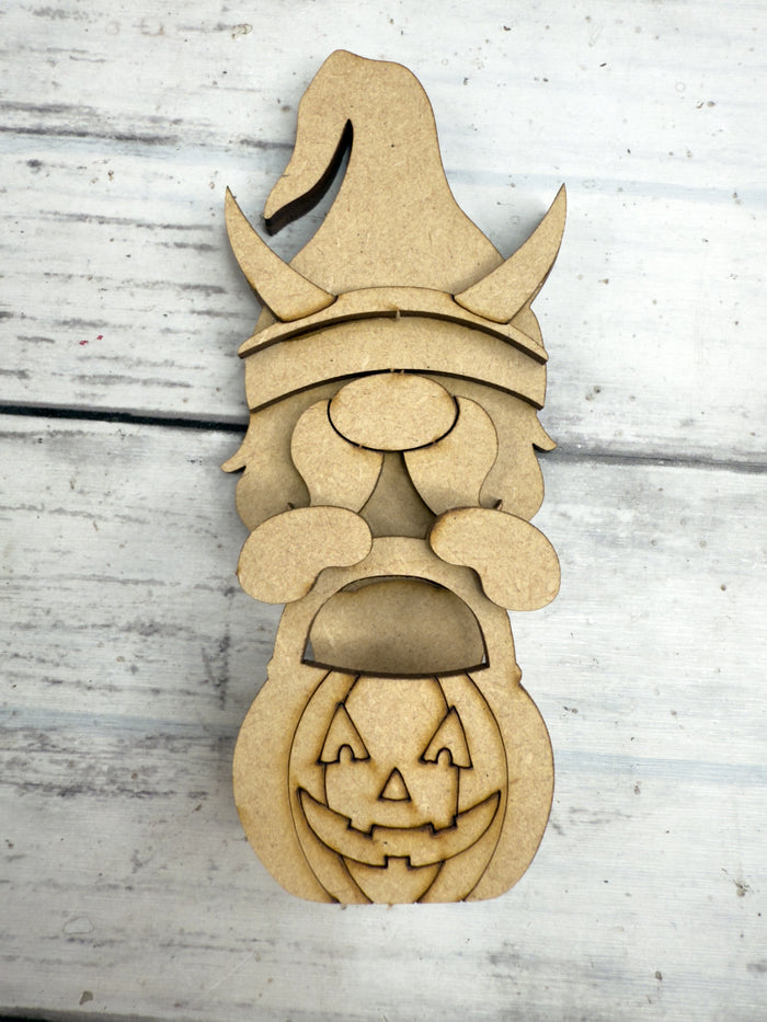 Horns Gnome with Candy Bucket Hugger Kit