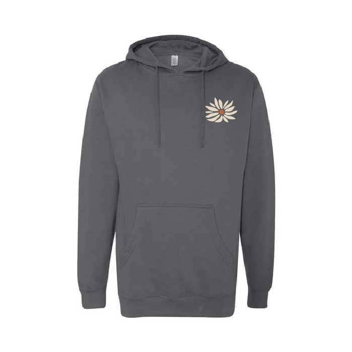 In Full Bloom Unisex Hoodie - Charcoal
