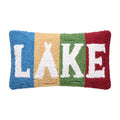 Lake Stripe Hook Pillow