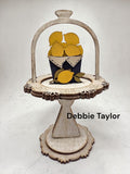 Lemons Cloche Cake display Add on Insert kit