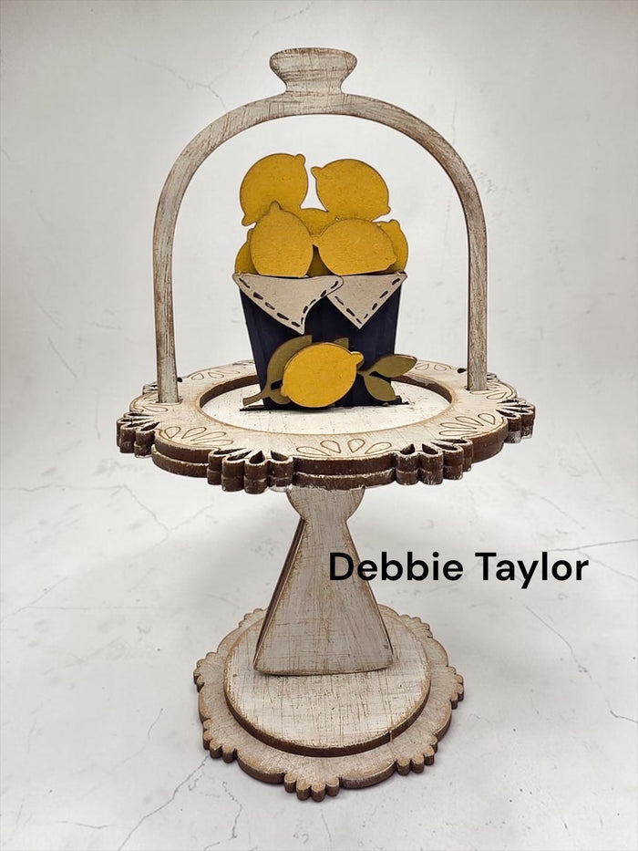 Lemons Cloche Cake display Add on Insert kit