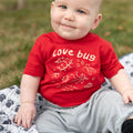 Love Bug Infant Tee- Red
