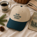Main Character Energy Kids Trucker - Navy
