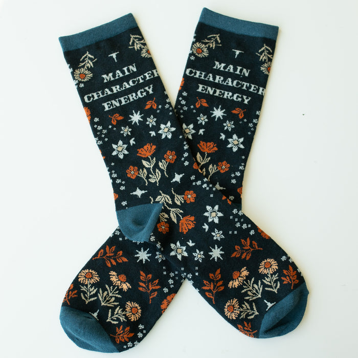 Main Character Energy Unisex Socks