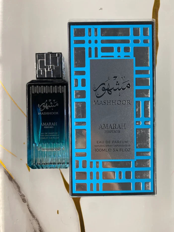 Mashhoor By Amarah Eau De Parfum 100 ML (3.4 FL OZ) Men