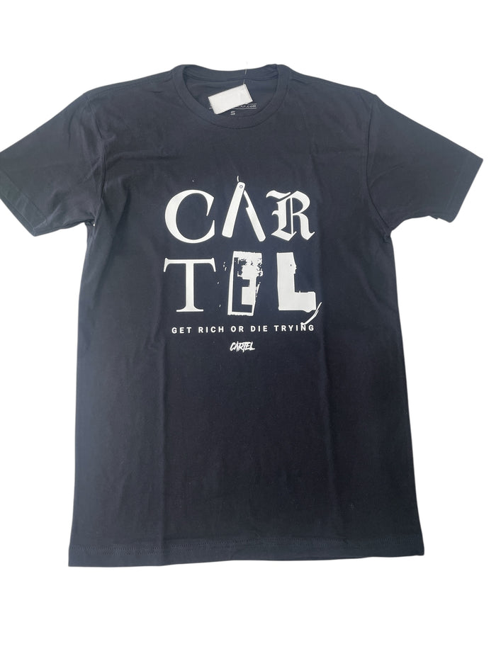 Men CARTEL Get Rich Or Die Trying T-shirt