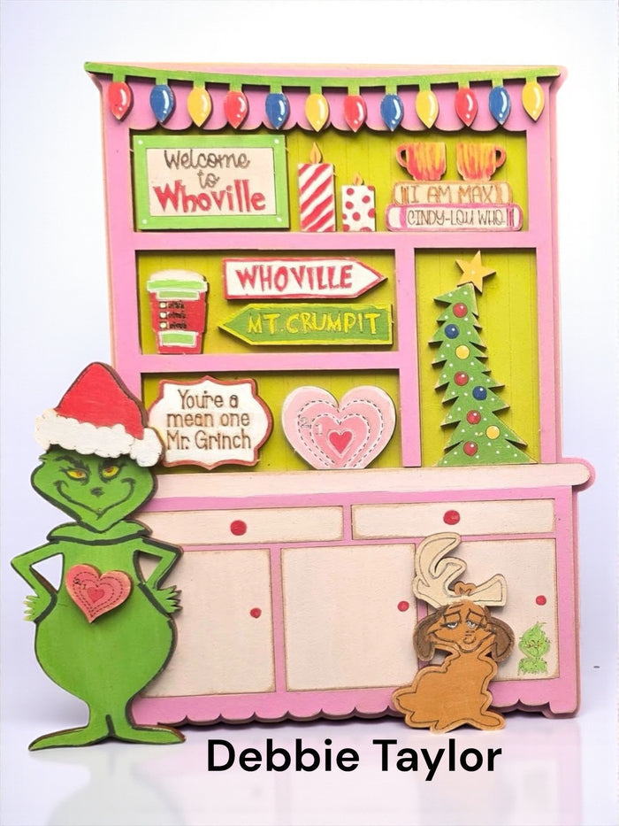 Mini Green Guy Christmas Hutch DIY Craft Kit