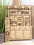Mini Realtor Hutch DIY Craft Kit