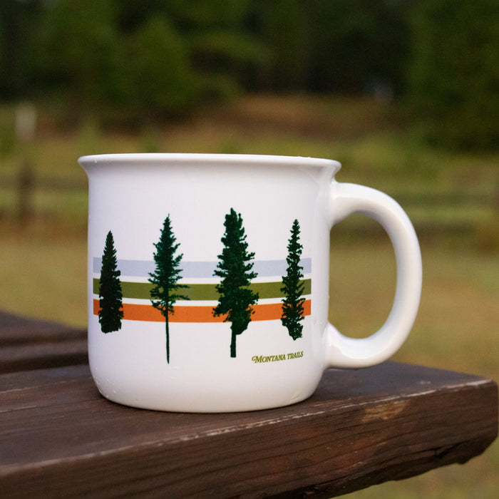 Montana Trail Tour Mug - White