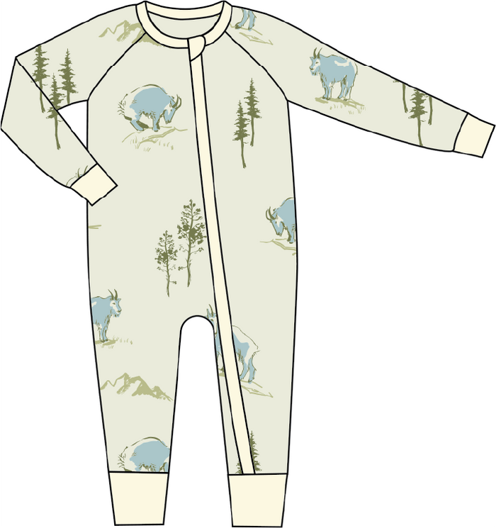 Mountain Goat Bamboo Pajama