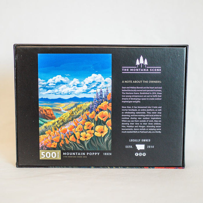Mountain Poppy Puzzle - 500 Pieces