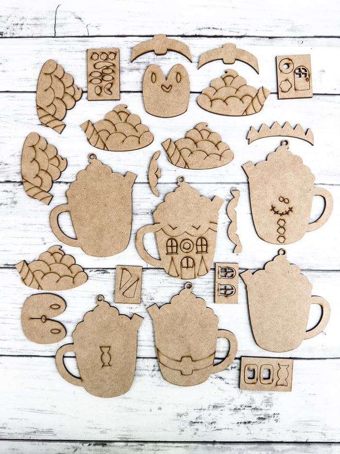 OTB 2024 Ornament set Crafty Crate Past Box Kit (non-subscription)