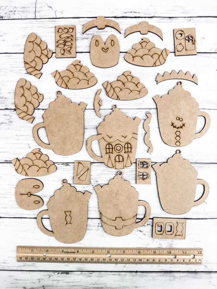 OTB 2024 Ornament set Crafty Crate Past Box Kit (non-subscription)