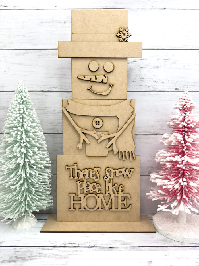 OTB 2024 Snowman Crafty Crate Past Box Kit (non-subscription)