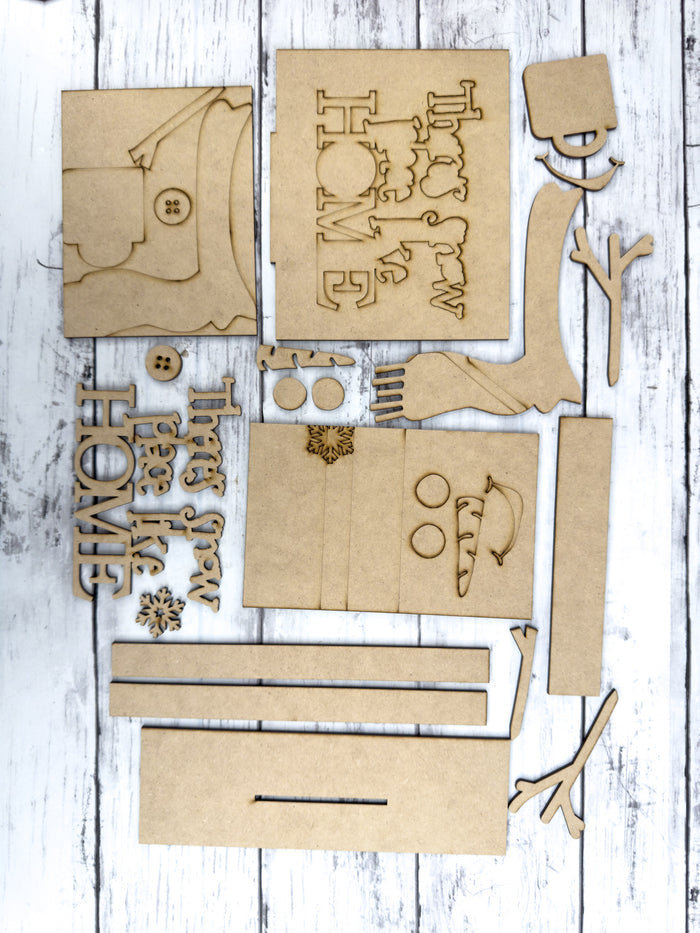 OTB 2024 Snowman Crafty Crate Past Box Kit (non-subscription)
