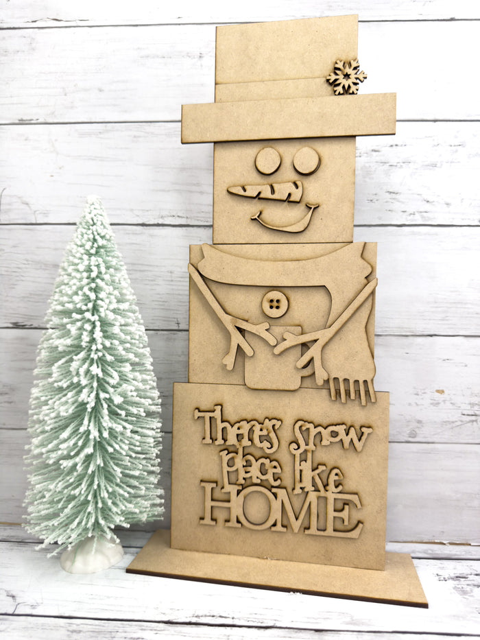 OTB 2024 Snowman Crafty Crate Past Box Kit (non-subscription)