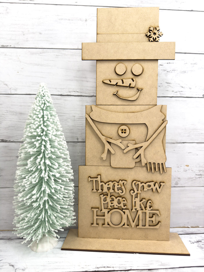OTB 2024 Snowman Crafty Crate Past Box Kit (non-subscription)