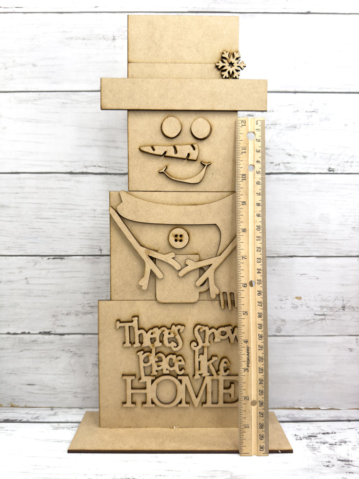 OTB 2024 Snowman Crafty Crate Past Box Kit (non-subscription)
