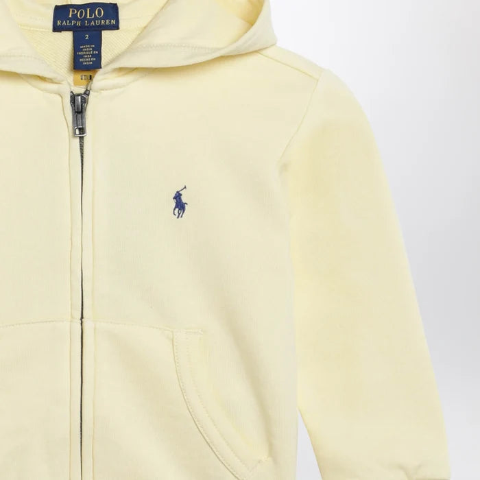 Polo Ralph Lauren - Light yellow zip hoodie