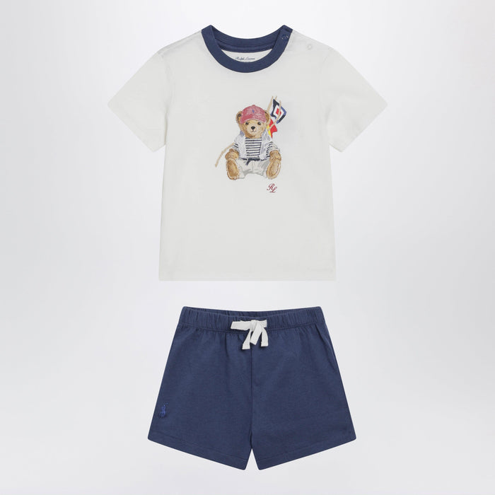 Shirts & Tops Polo Ralph Lauren - White/blue Polo Bear two-piece set Brand
