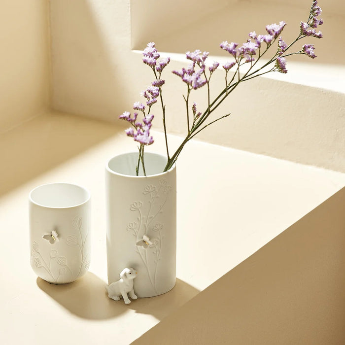 Porcelain Stories Vase - Puppy