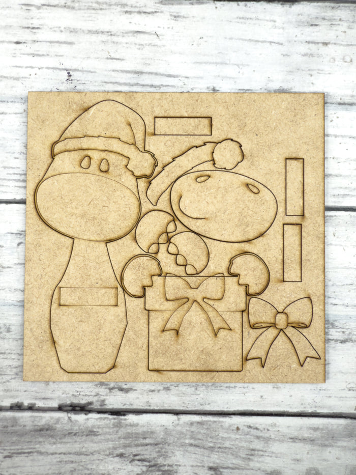 Santa Hat Dino Hugger Kit