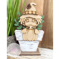 Scarecrow Duck with pumpkin Hugger Kit