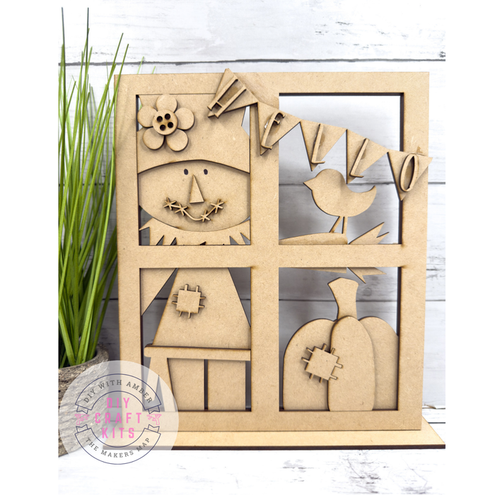 Scarecrow Window DIY Kit