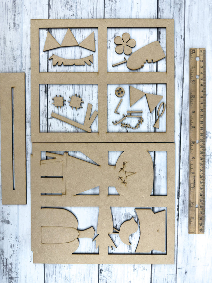 Scarecrow Window DIY Kit
