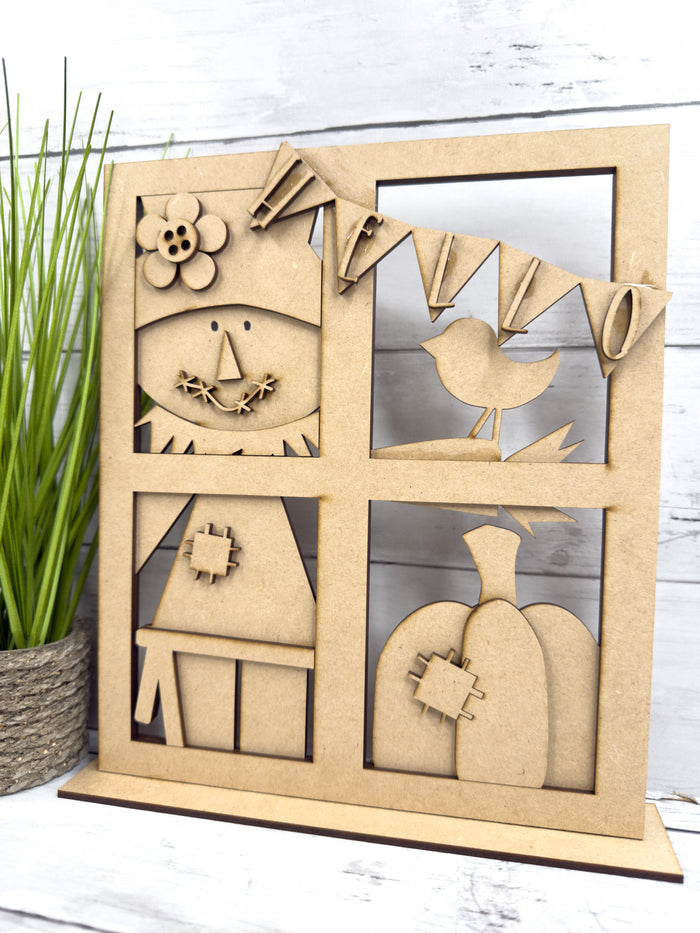 Scarecrow Window DIY Kit