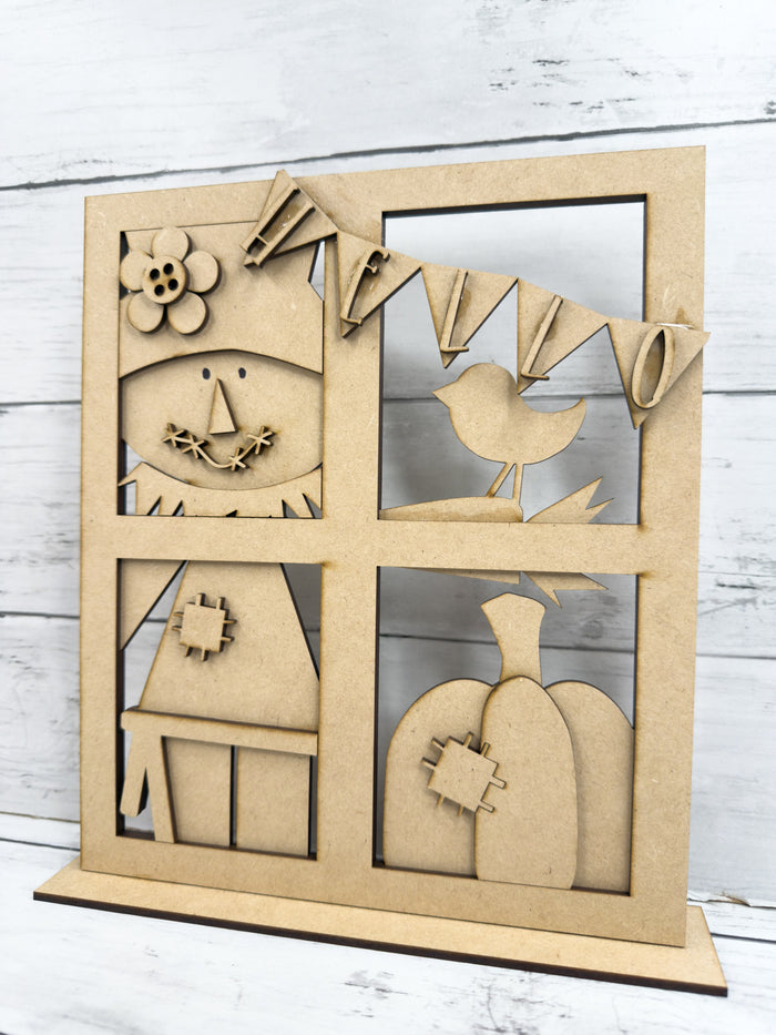 Scarecrow Window DIY Kit