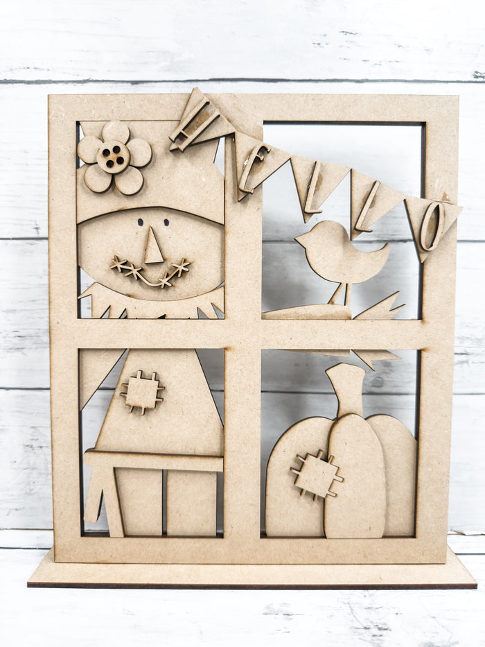 Scarecrow Window DIY Kit