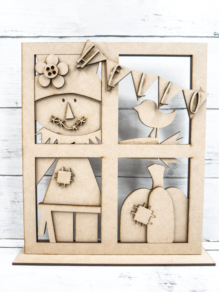 Scarecrow Window DIY Kit