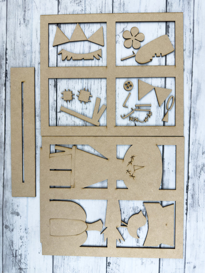 Scarecrow Window DIY Kit
