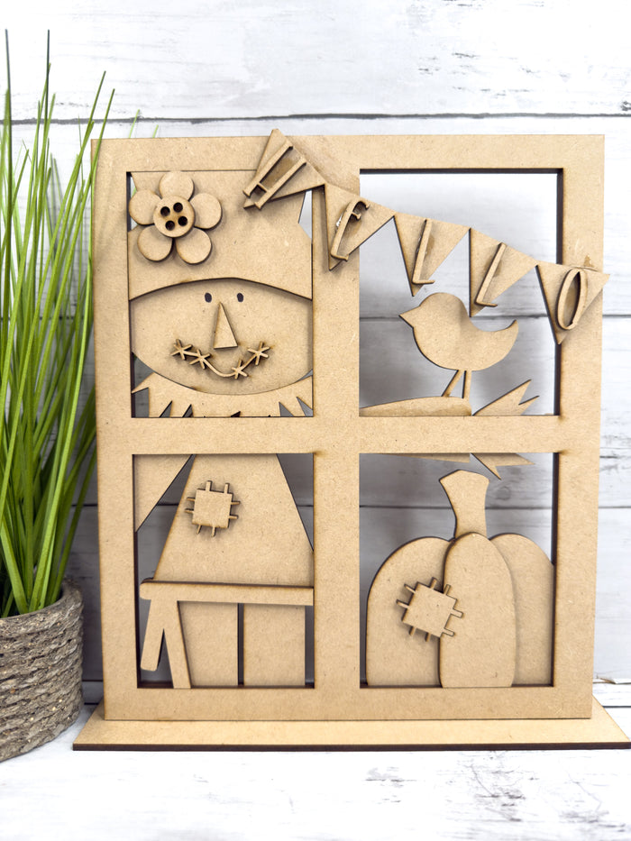 Scarecrow Window DIY Kit