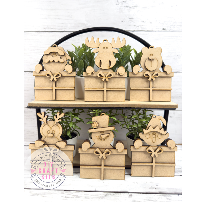 SET Christmas Friends with Gift Ornament DIY Kit